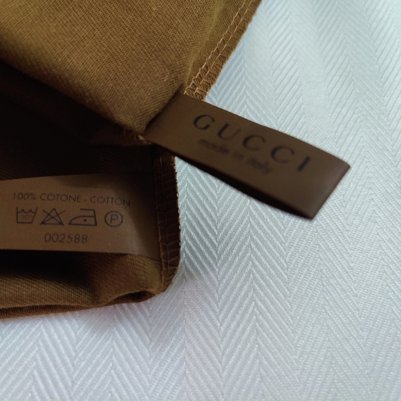 Gucci Two Dust Bugs Cover Storage Pouch Authentic - Picture 6 of 9